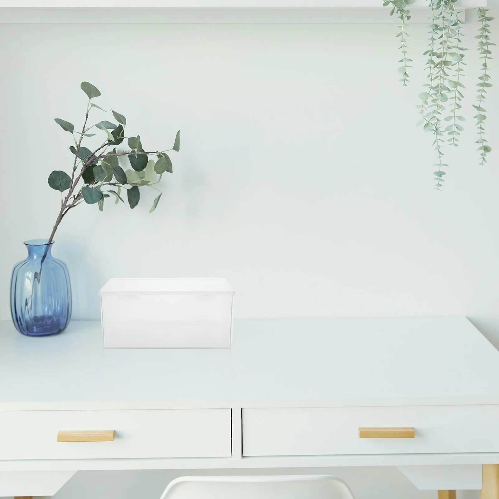 

Transparent Cd Storage .9X8.5Inches Clear Plastic Stackable Organizer For Music Dvds Discs Home Office Desktop