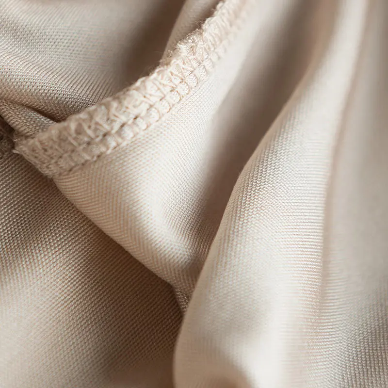 Pantacourt en dentelle pour femmes, 50% soie 50% Viscose, longueur 20 \