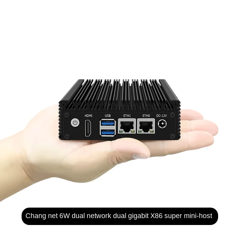 P1 X86 Soft Routing N3700 Mini PC 6W low Power Industrial Fanless Pocket PC Energy Saving Micro Computer Industrial Soft Router