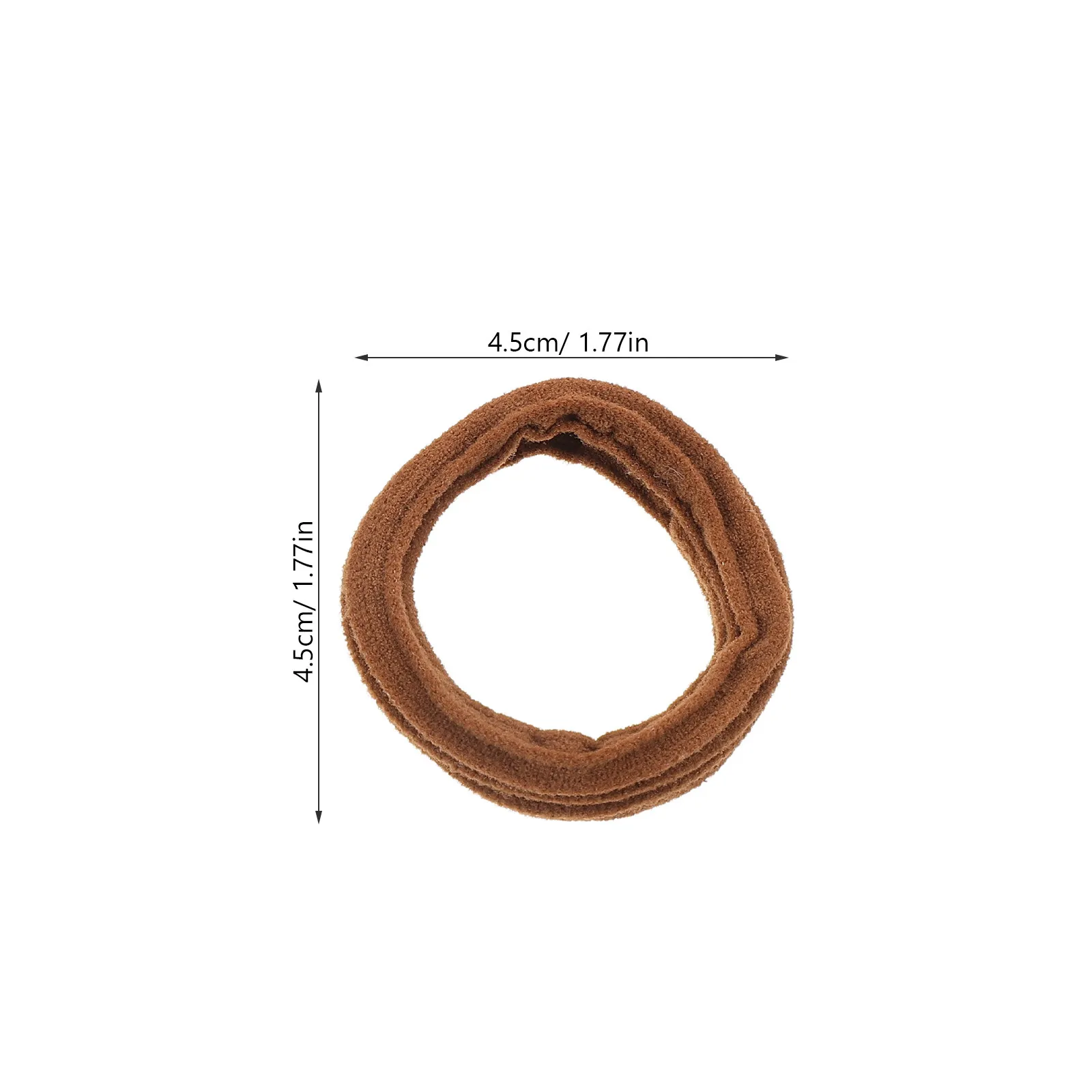 8Pcs Soft Elastic Hair Ties High Elasticity Seamless Ponytail Holders No Breakage for Women Girls Sports Studying Work Night Out