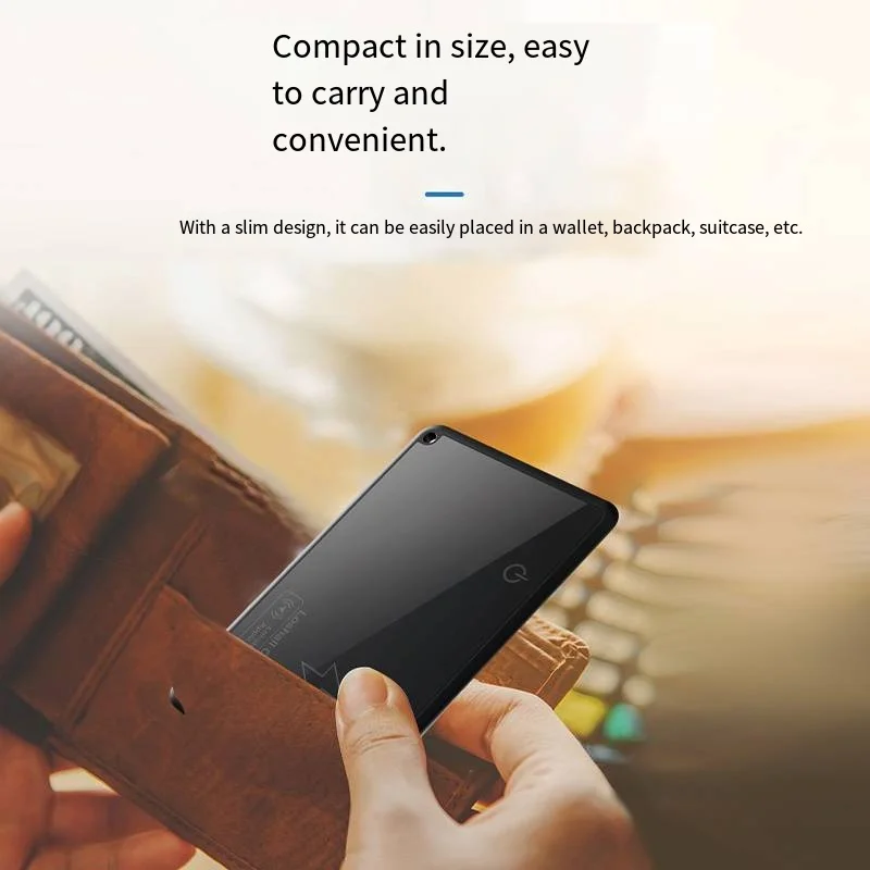 Wallet Tracker Card Wireless Charging Tracking Location Gps Locator Smart Tag For Iphone Apple Device Find My Airtag GPS Locator