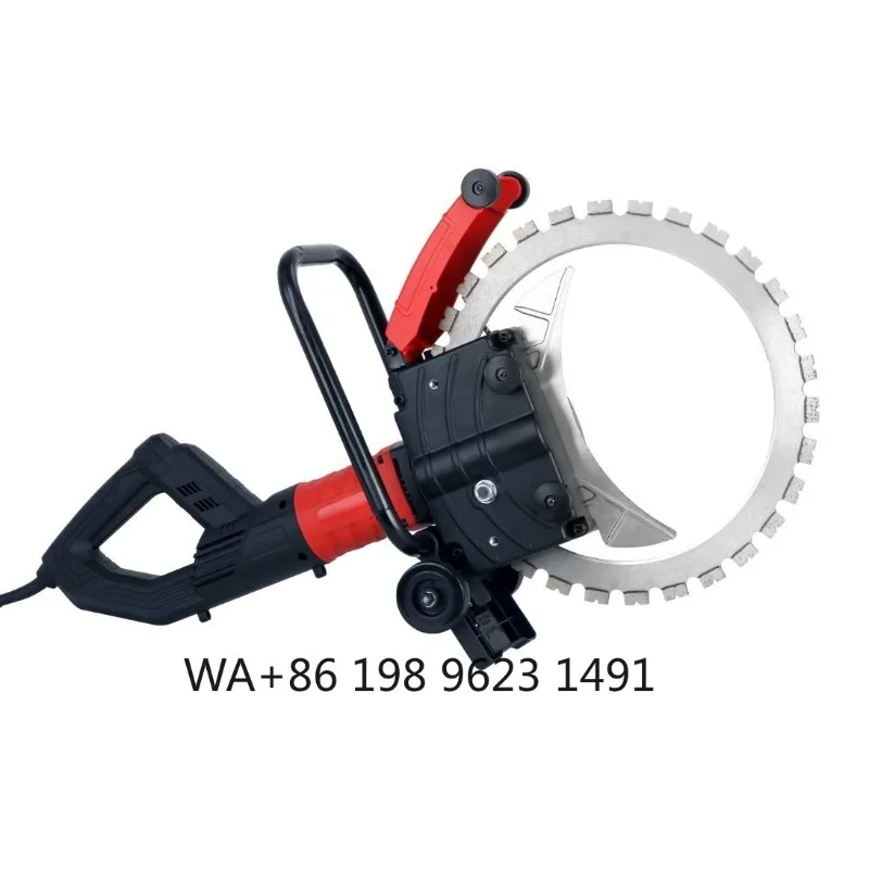Small Handheld Brushless Ring Saw Portable Cement Wall Chaser for Industrial Building Wall Slotting Work