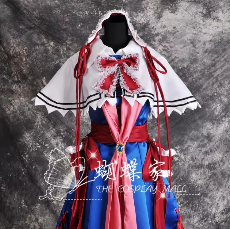 

Touhou Project Alice Margatroid Платье Шаль Косплей Костюм