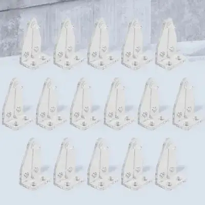 

16Pcs Blind Tilt Connector Hook High Quality Lightweight Curtain Accessory for Vertical Blinds Reliable Track Pulley Replacement