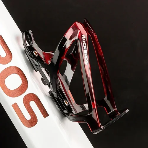 Imagen 2 del producto ROCKBROS-Juego de botella de agua y jaula para ciclismo, 600/750ml, soporte para botella de agua de plástico de aleación de aluminio, accesorios para bicicleta