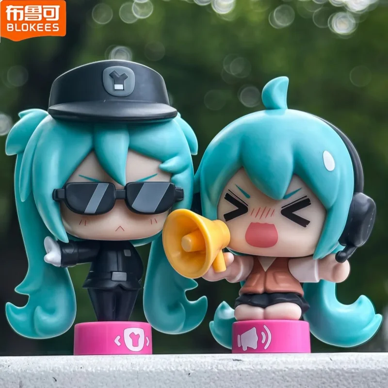 新品正規品-blokees-hatsune-miku-vocaloid-多彩な音楽フェスティバル-ブラインドボックス-アニメフィギュア-かわいいトレンドおもちゃ-ペンダント-キーホルダー-ギフト