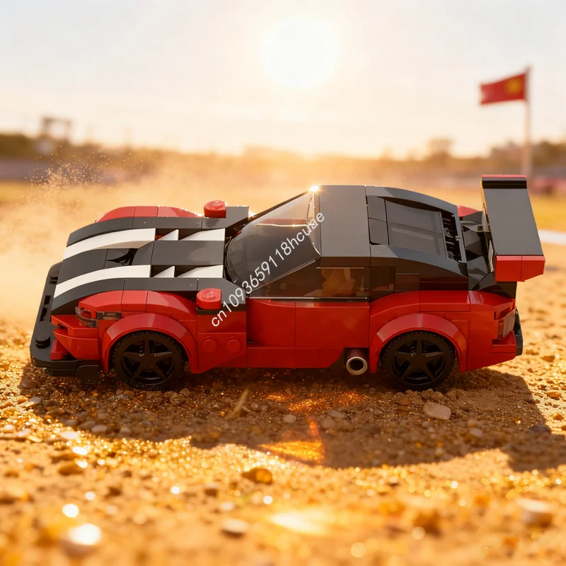 

276pcs MOC Dodge Viper SRT GTS City Champions Model Building blocks Christmas gift Construction DIY toy creative Brick Birthday