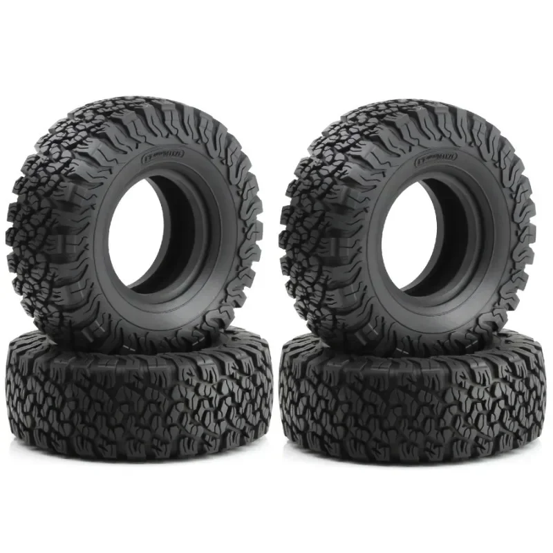 

RC 120*47mm 4PCS 2.2" Rubber Mud Wheel Tires for 1:10 RC Crawler Car Axial SCX10