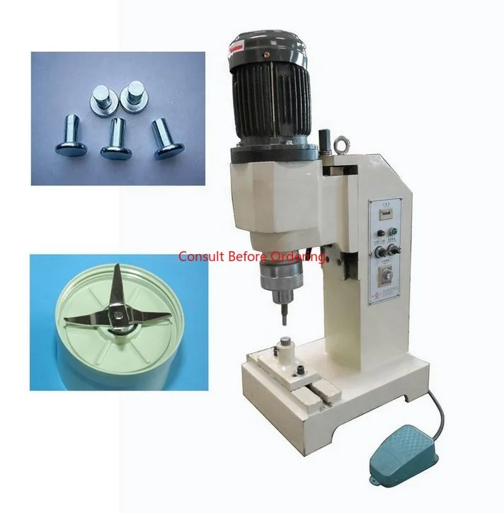 

China Factory Direct Sell Automatic Pneumatic Hydraulic Lining Clutch Orbital Riveting Machine For Solid Rivet