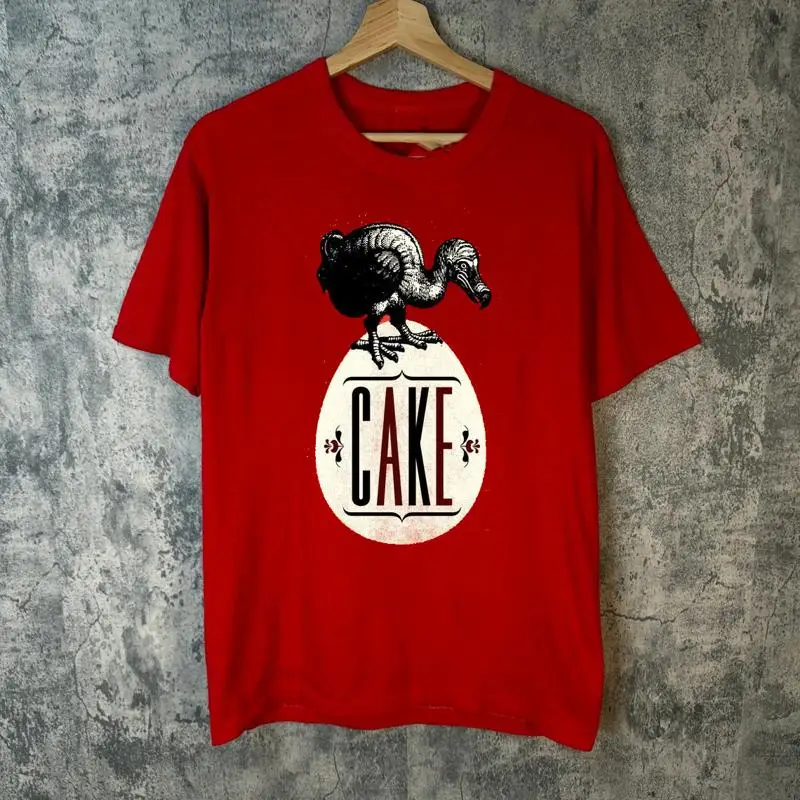 Cake Band Unisex Short Sleeve Red T Shirt Full Size S-5XL SE788