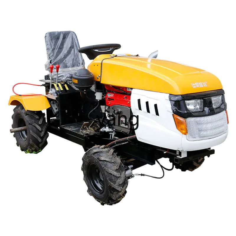 CX Hand-Held Agricultural Four-Wheel Drive Rotary Tillage Cultivation Machine Household Furrow Farming