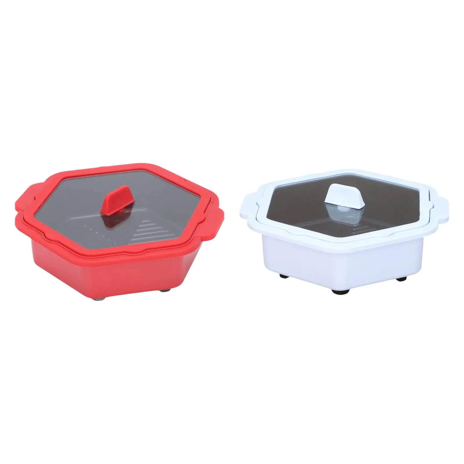 

Микроволновая печь-тостер для сэндвичей, съемная, легко моющаяся, шестиугольная форма, для приготовления тостов, пиццы, десертов в офисе