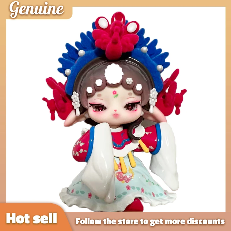 

Toptoy Ruby 2 Intangible Cultural Heritage Series Blind Box Surprise Mystery Chinese Style Desktop Decor Figure Gift Toy Girls