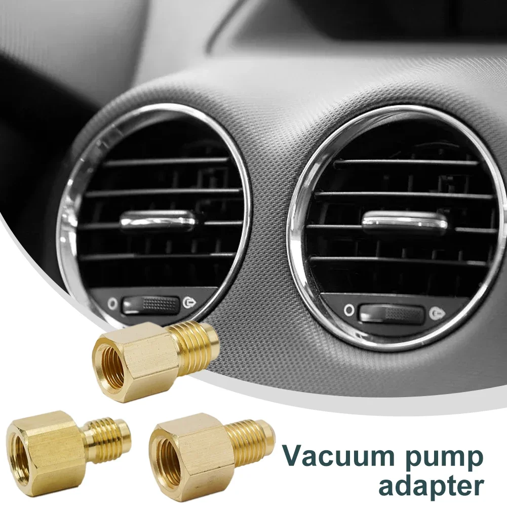 Brand New High Quality Practical Useful Adapter Vacuum Pump System Vacuum 1/4 3/8 In R410a Refrigeration Service