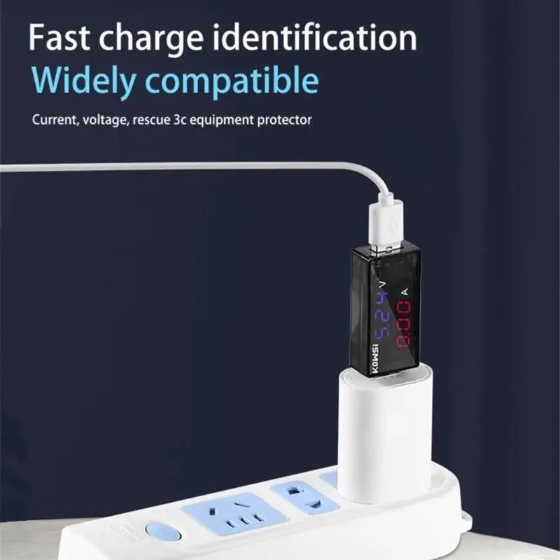 2025 Nieuwe KWS-11VA USB Testerlader Tester Voltmeter Ammeter Detectie Instrument Ondersteuning Quick 6.5A 120W