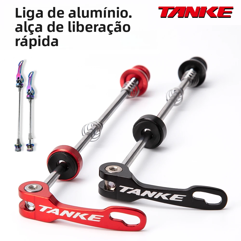 Tanke bicicleta parafuso de liberação rápida hub espetos alavanca eixo estrada mountain bike peças ciclismo substituição para frente 100mm traseiro 135mm