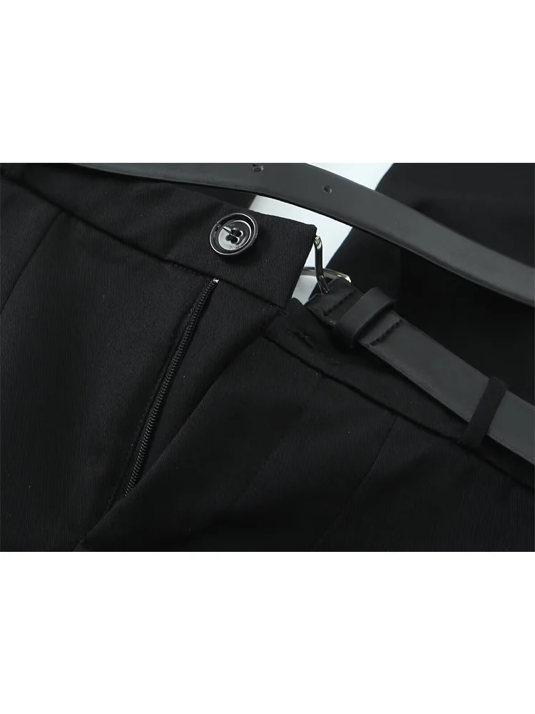 المرأة الرسن الأعلى الدبابات 2025 تنورة جديدة تنحنح مثير عارية الذراعين العميق الخامس الرقبة مع حزام موضة شارع العليا السيدات ملابس للحفلات #5