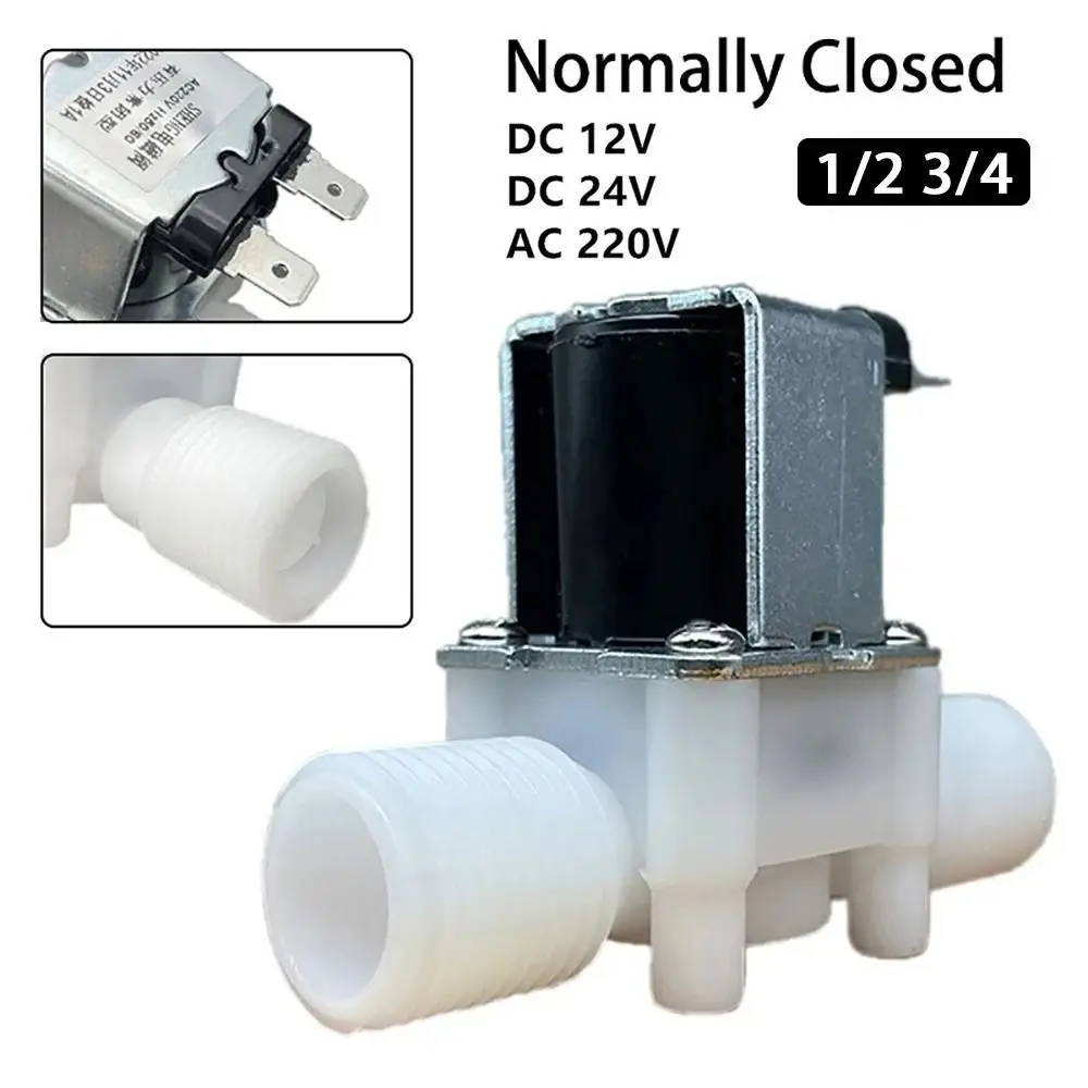 

Solenoid Valve Water Control Valve Durable DC12V 24V AC220V Pneumatic Pressure Controller Switch Practical Home Hardware