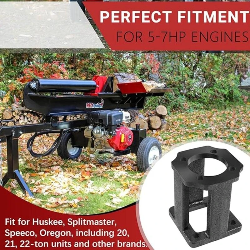 Aluminum Alloy Splitter Bracket Supports For 5-7Hp Engine Woodworking M4YD