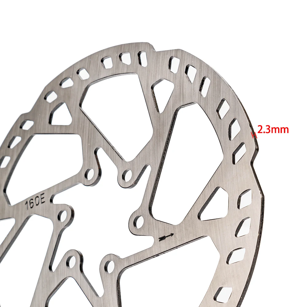 ZTTO Bicycle Brake Rotor 203mm/180mm/160mm 6 Inches Stainless Steel Hydraulic Brake Rotor 2.3m Thickness MTB Road Bike Rotors