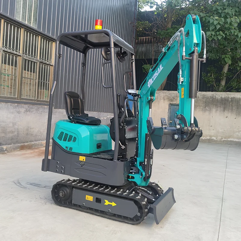 カスタマイズされた okw12 掘削機ディーゼルエンジンミニショベル中国油圧クローラーディガー高効率農場庭ホーム