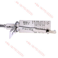 Original Lishi Tools HU58 2 in 1 2IN1 Ign/Dr/ Bt Car Decoder and Lock Pick Set for Cars Lock Smith