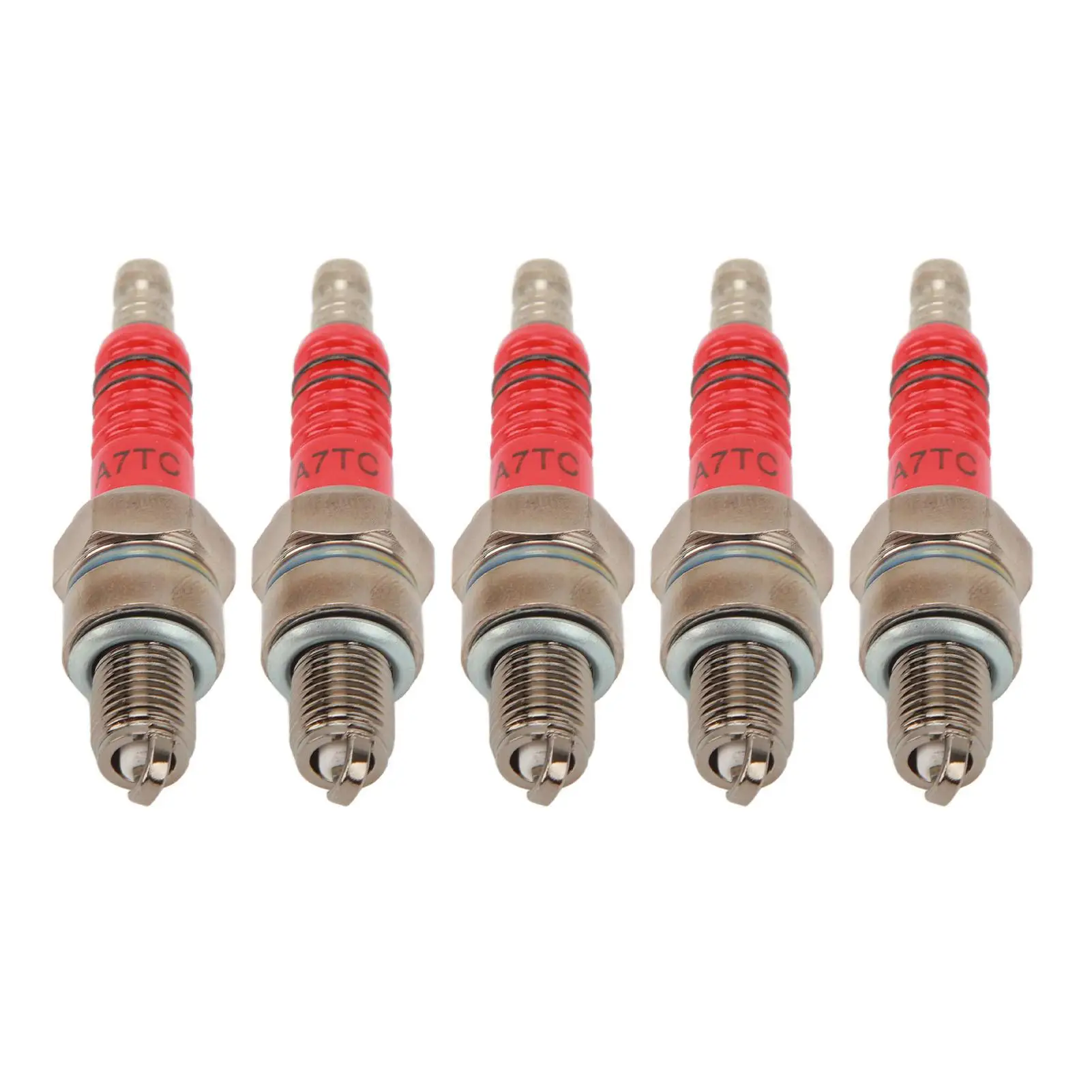 High-Performance A7TC Spark Plug Set for gy6 50cc-150cc for four -Stroke Motorcycles & Scooters