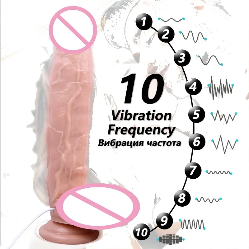 12inch 30CM Vibrators Dildo With Strong Suction Cup Realistic Big Dildo Penis Female Masturbator Sex Shop Adult Sex Toys