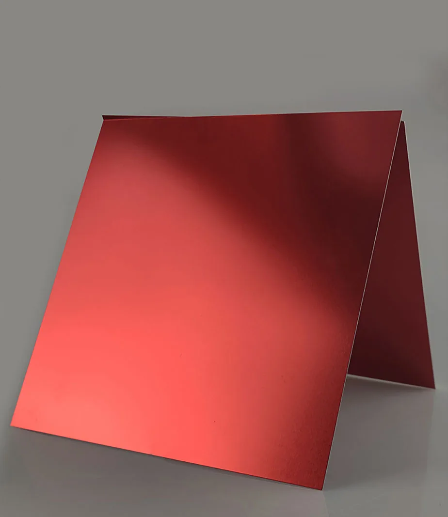 Plaque en Alliage d\'Aluminium Anodisé Rouge, 0.5/0.8/1.0/1.5/2.0mm, 100x100mm, 200x200mm, 300x300mm