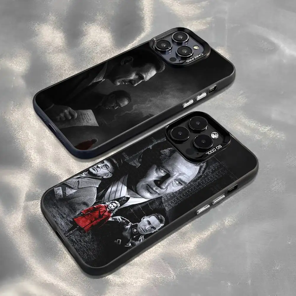 

Schindler's - List Vintage Movie Phone Case For iPhone 17,16,15,14,13,12,11 Plus,Pro Max,XS,Colored Silver Plated Inside Cover