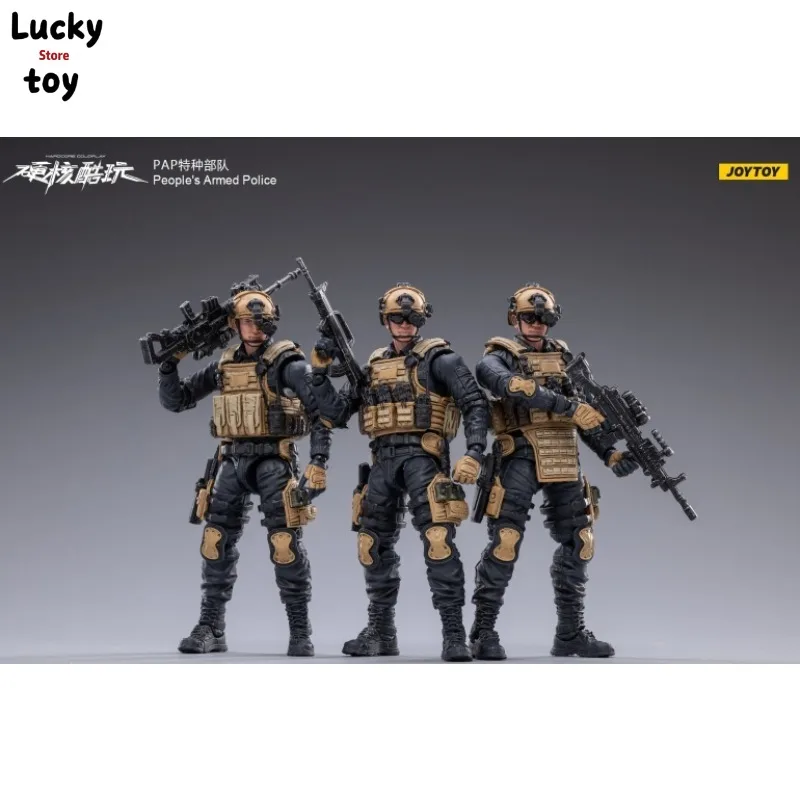 1/18 Action Figures  Army Series US Cavalry PAP Special Forces Team 3.75inch Military Anime Collection Model Toy