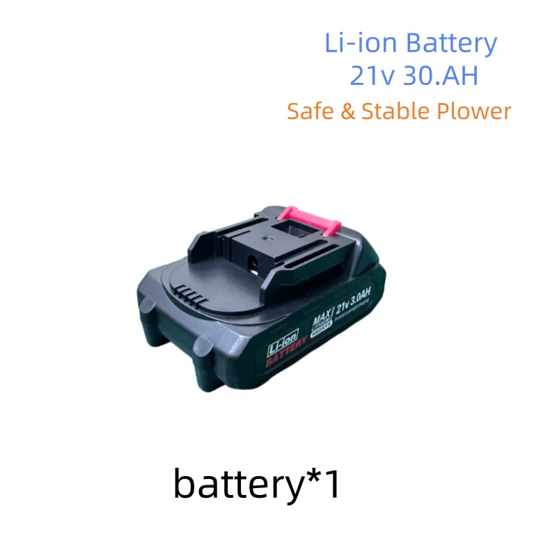 for Makita 21V rechargeable battery 3.0Ah lithium-ion battery, suitable for series electric tool high-pressure water gun EU/plug