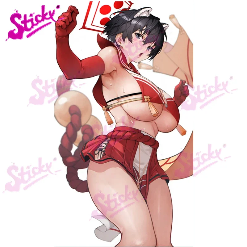Sexy Bikini Furry Ears Teen Vinyl Car Stickers - Waterproof Decals for Cars, Trucks, SUVs - Durable, Multiple Sizes