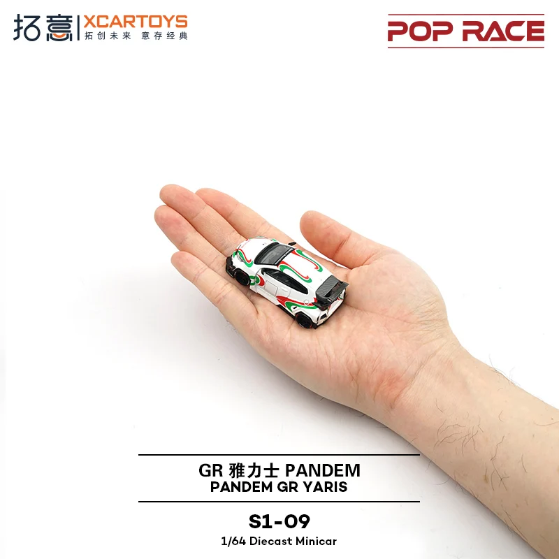 Diecast 1/64 Schaal Toyota YARIS Legering Automodel Collectible Toy Gift Souvenir Display Ornament