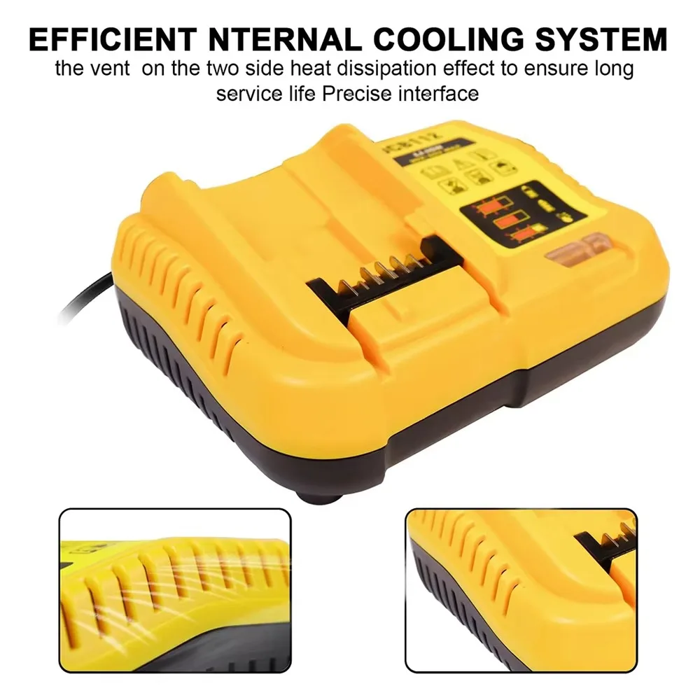 DCB112 شاحن بطارية ليثيوم 18 فولت 20 فولت البلاستيك أداة الطاقة محول محول قاعدة أداة كهربائية ملحق #6