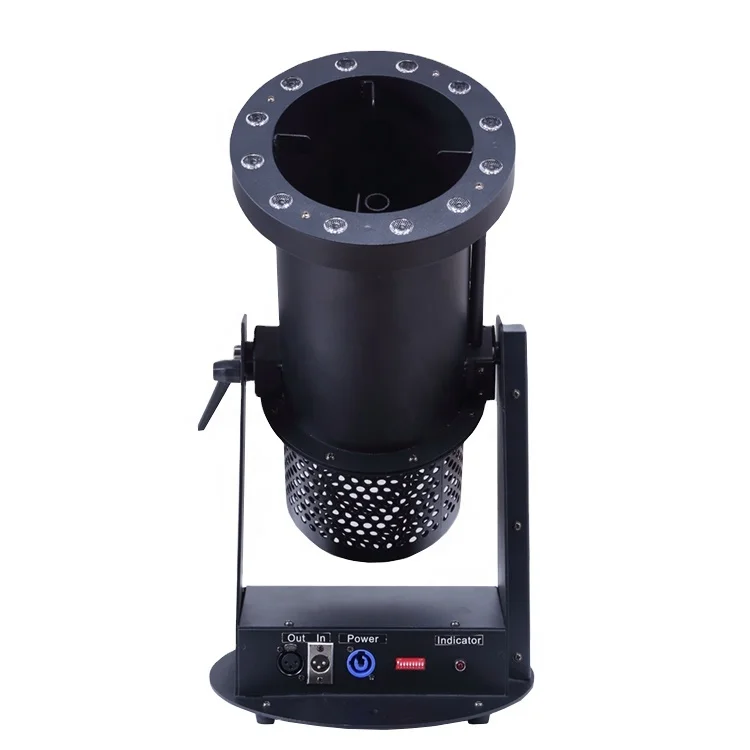 Siterui SFX 1500W DMX512 Confetti Blower Machine Celebration LED Confetti Machine Special Effect Swirl Fan Confetti Machine