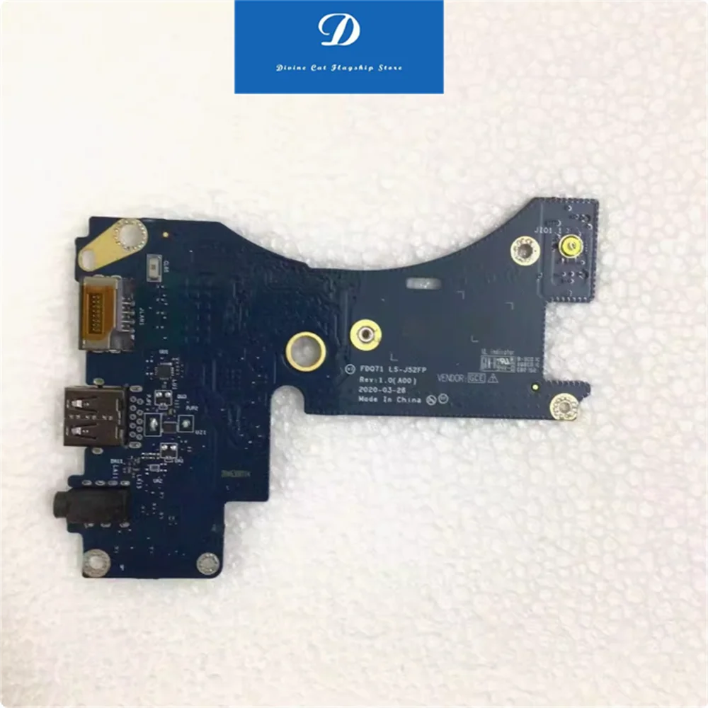 لديل Alienware M17 R3 LS-J52FP 0KJJCW USB لوحة بطاقة الشبكة الصوتية