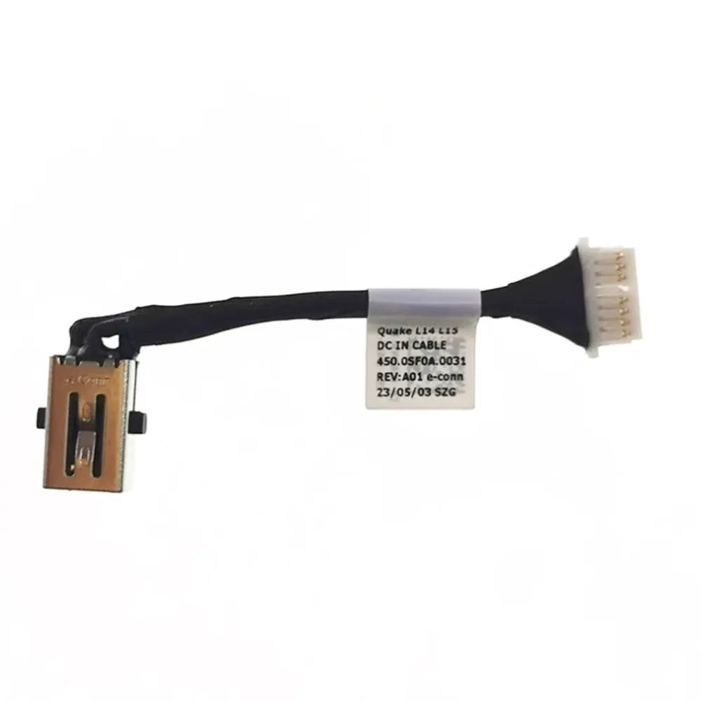 Do laptopa Dell Latitude 3440 3540 E3440 E3540 Złącze zasilania DC Jack DC-IN Elastyczny kabel ładujący 00R2W9 450.0SF0A.0031 — zdjęcie produktu 3