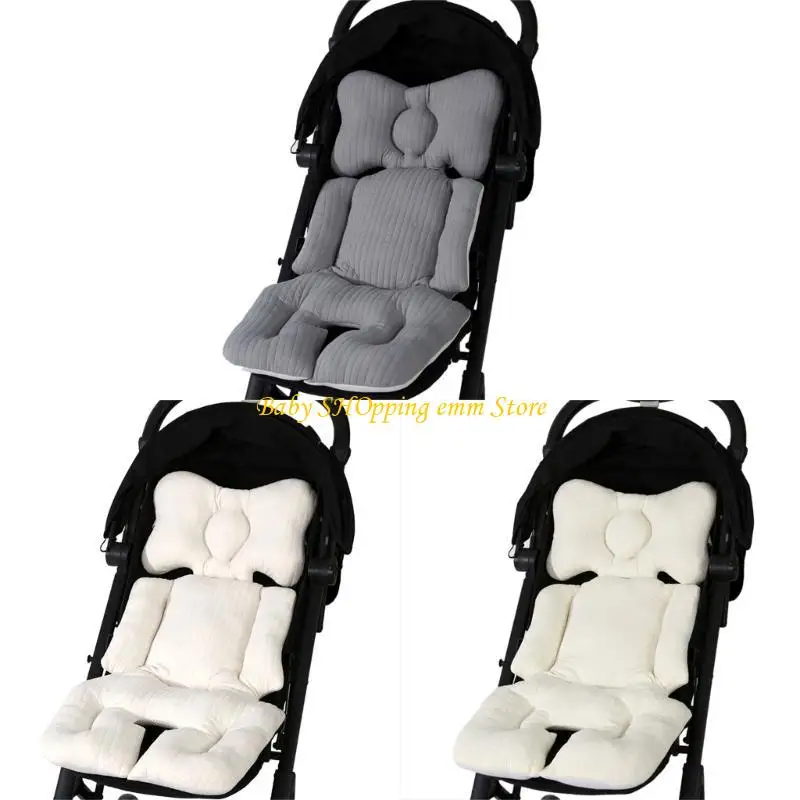 

23GD Comfortable Baby Strollers Support Pad Soft Absorbent Pram Liner Cushion Mat for Newborns Carry Basket Strollers