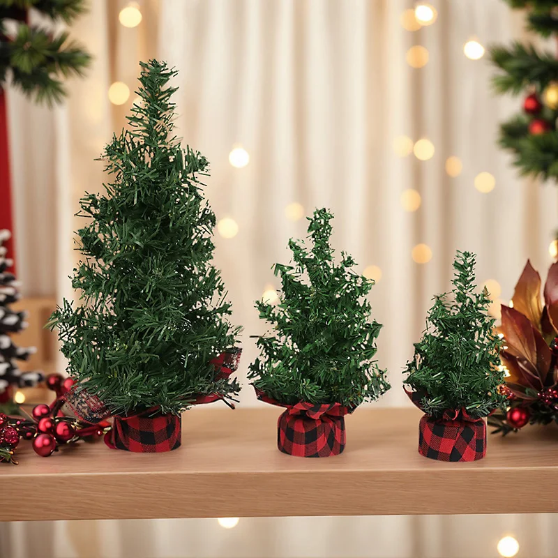 15/20/30 سنتيمتر شجرة عيد الميلاد الاصطناعية شجرة صنوبر لتقوم بها بنفسك زينة عيد الميلاد للمنزل الجدول نافيداد ناتال عيد الميلاد الحلي 2026 السنة الجديدة #1