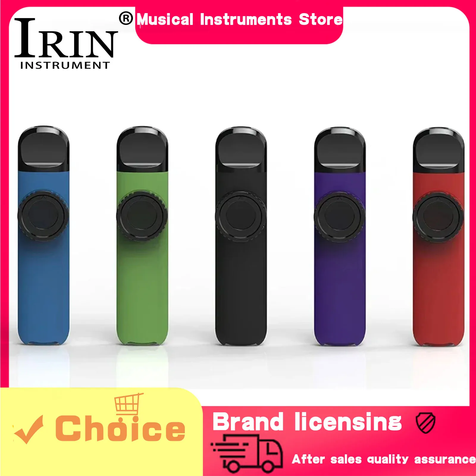IRIN Kazoo Portable ABS Plastic Professional Lightweight Kazoo Cultivate Interests Kids Beginner Musical Instrument Gifts