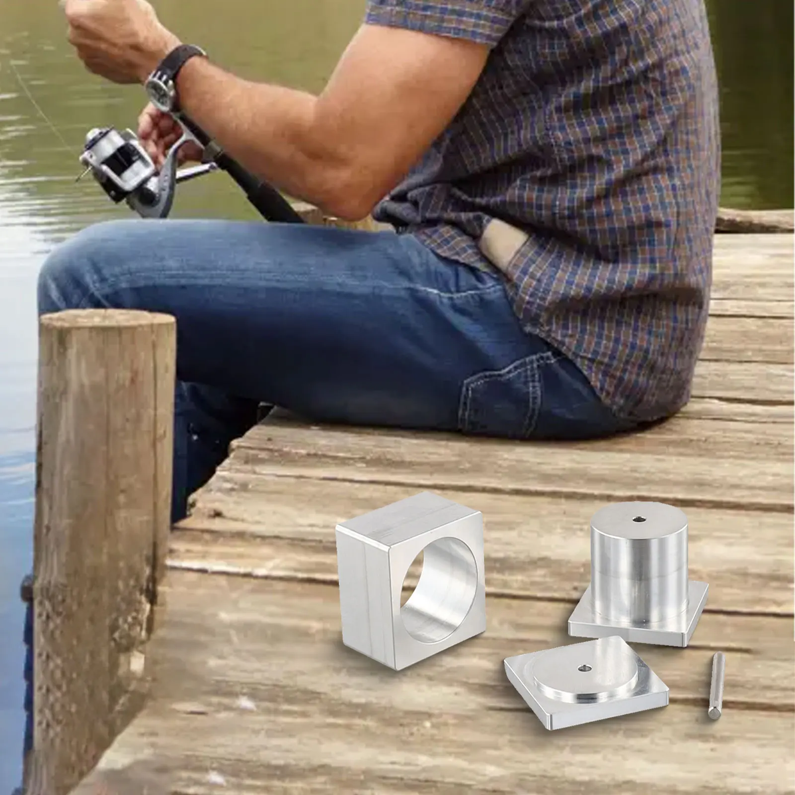 

Efficiently Designed Aluminum Alloy Fish Lure A Practical 4cm Tool Tailored to Enhance Your For Sea Fishing Experience