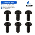 6pcs Black