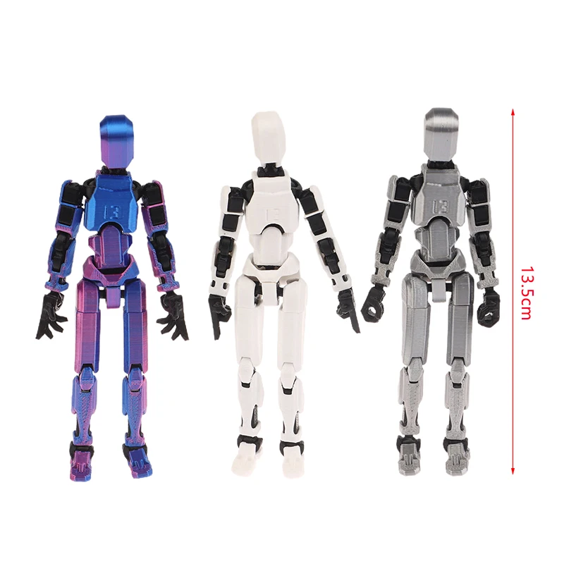 3D 인쇄 마네킹 더미 13 촉수 시리즈 장난감 액션 피규어 다중 관절 이동식 Shapeshift 로봇 부모 자녀 게임