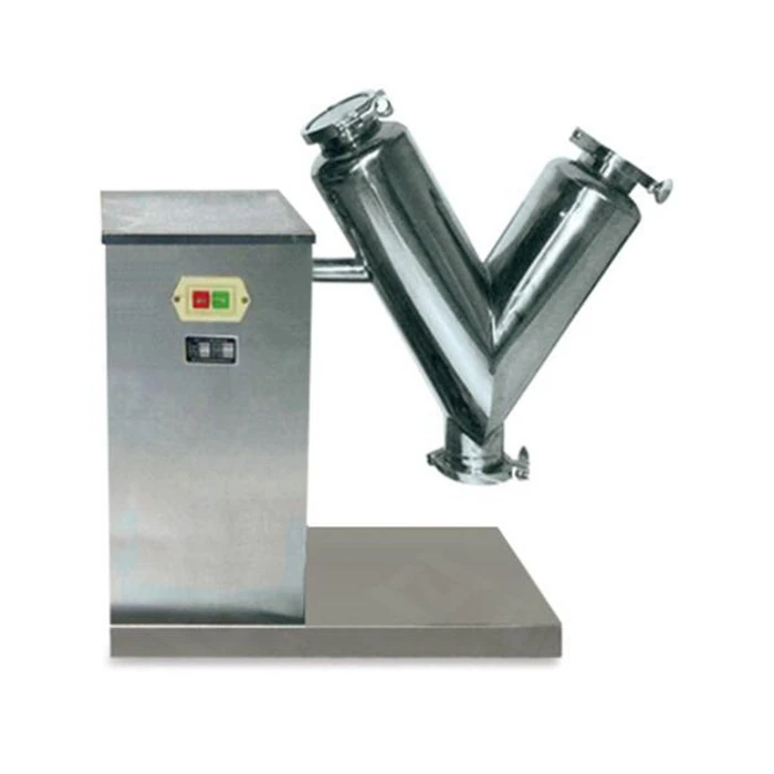 

CHINCAN Small Stainless Steel V-8D Type Laboratory V-type Powder Mixer Mixing Machine with Core Motor Component