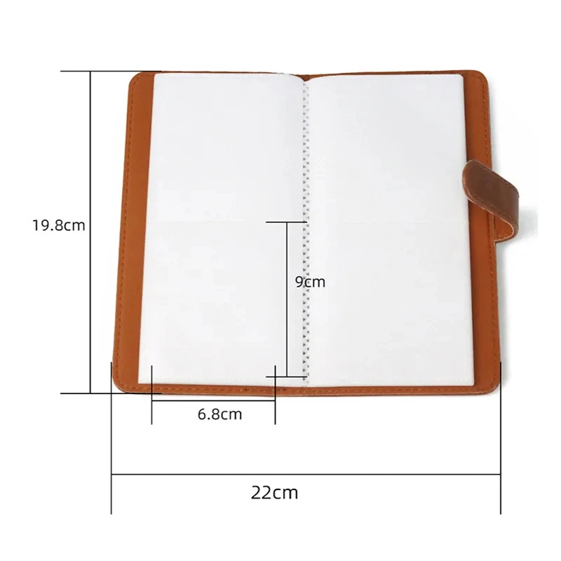 80 Pockets Retro PU Photo Album Fit For Instax Square Film For Fujifilm SQ1 SQ6 SQ20 SQ10 SP3 Camera Accessories