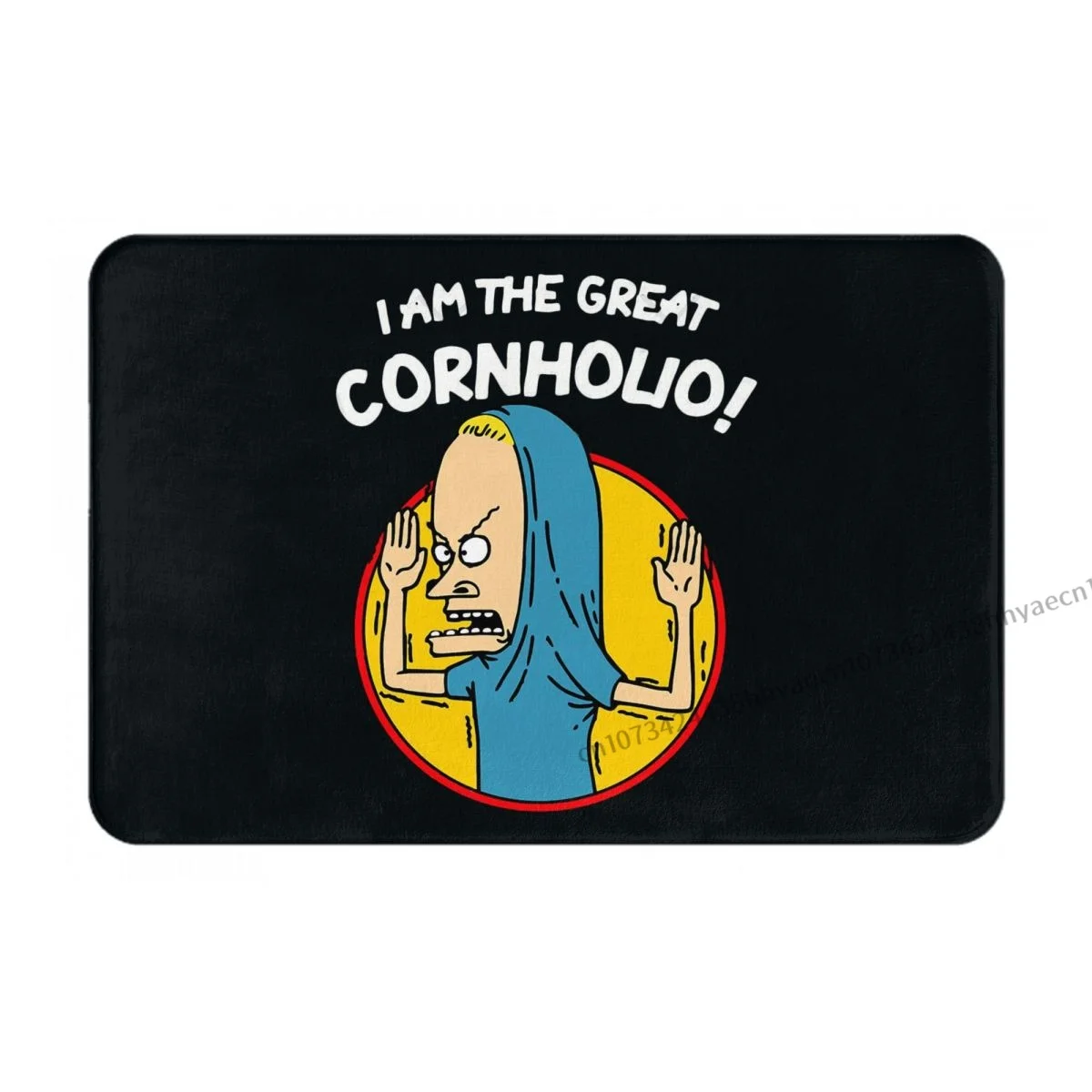 Non-slip Doormat Beavis And Butthead I Am The Great Cornholio Essential Bath Bedroom Mat Welcome Carpet Home Modern Decor