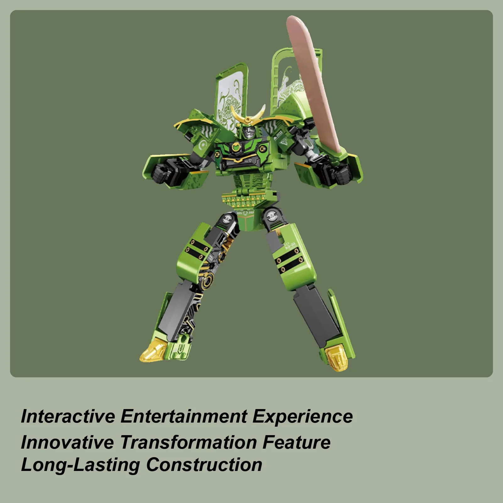 Eis verwandeln pädagogische Bausteine Roboter Actionfigur für Kinder Jungen Mädchen Sammler Indoor Outdoor Spielen