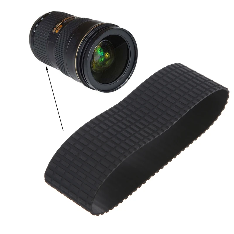 DX62 Camera Lens Zoom Grip Rubber Ring Replacement Part For Nikon 24-70mm F2.8