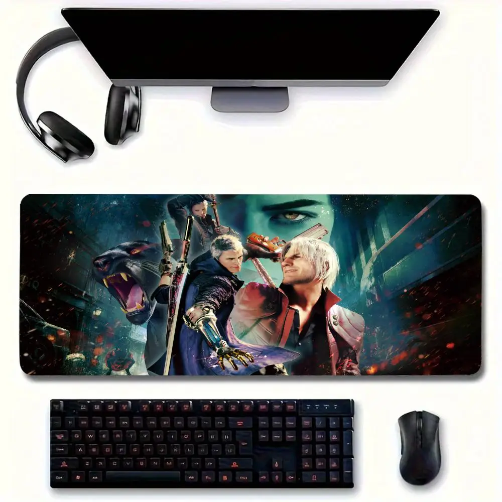 Game D-Devil May Cry 5 Mouse Pad Large Mouse pad for home office Waterproof desk pad Computer Mouse pad gaming Mouse pad